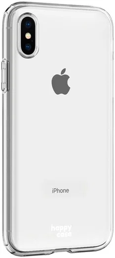 HappyCase Apple iPhone XS Flexibel TPU Hoesje Clear Print afbeelding 6