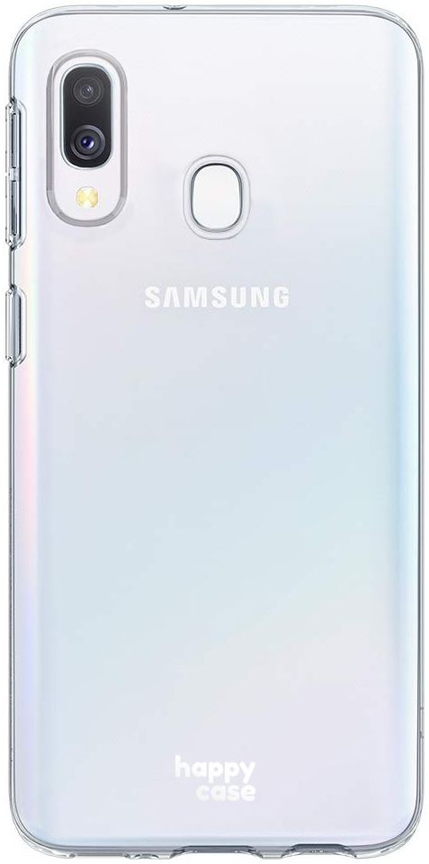 HappyCase Samsung Galaxy A40 Flexibel TPU Hoesje Clear Print afbeelding 1