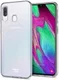 HappyCase Samsung Galaxy A40 Flexibel TPU Hoesje Clear Print afbeelding 2