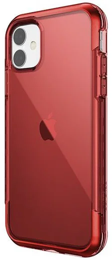Raptic Air Apple iPhone 11 Hoesje Back Cover Rood afbeelding 5