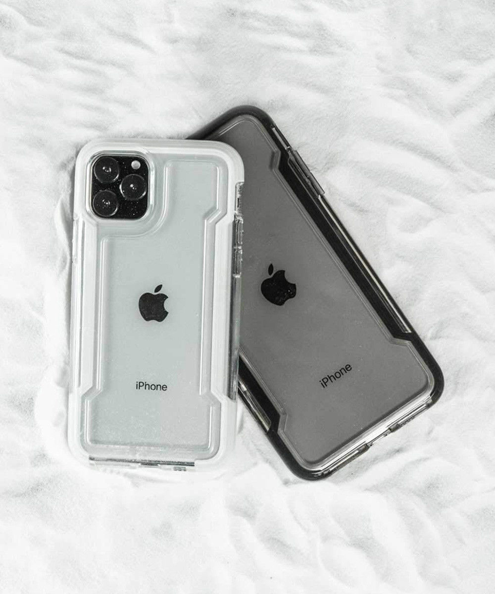 Raptic Clear Apple iPhone 11 Hoesje Transparant Zwart afbeelding 4