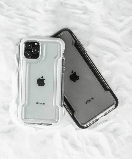 Raptic Clear Apple iPhone 11 Hoesje Transparant Zwart afbeelding 4