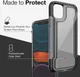 Raptic Clear Apple iPhone 11 Hoesje Transparant Zwart afbeelding 9