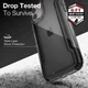 Raptic Clear Apple iPhone 11 Hoesje Transparant Zwart afbeelding 10