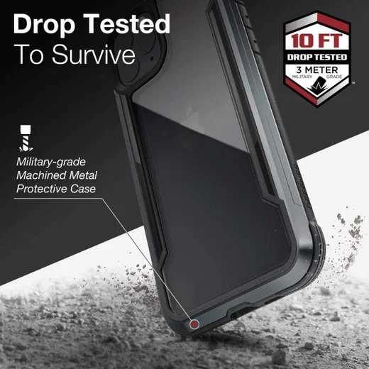 Raptic Shield Apple iPhone 11 Pro Hoesje Militair Getest 3M Zwart afbeelding 6