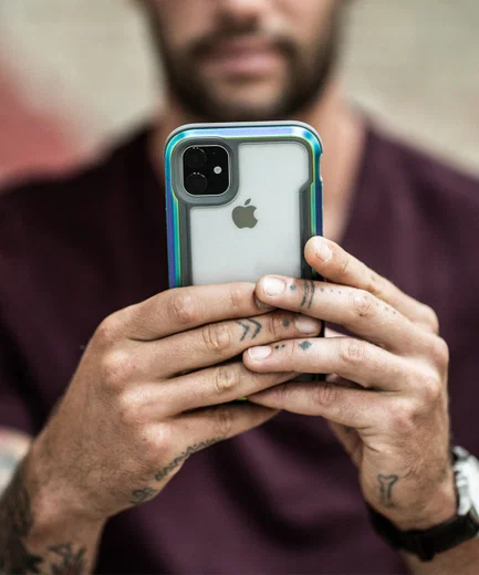 Raptic Shield Apple iPhone 11 Pro Hoesje Militair Getest 3M Iridescent afbeelding 6