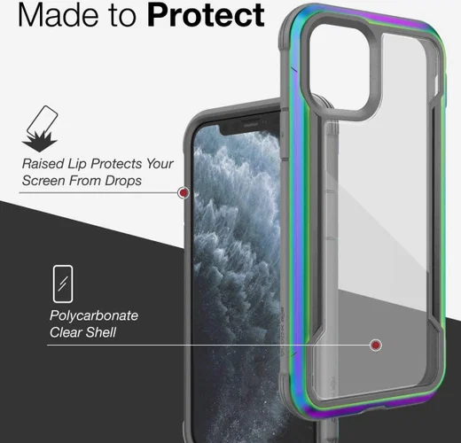 Raptic Shield Apple iPhone 11 Pro Hoesje Militair Getest 3M Iridescent afbeelding 9