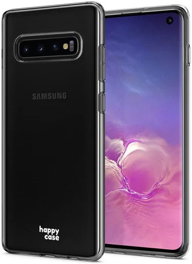 HappyCase Galaxy S10 Flexibel TPU Hoesje Clear Print afbeelding 2