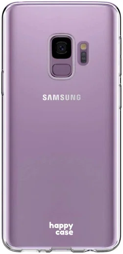 HappyCase Galaxy S9 Flexibel TPU Hoesje Clear Print afbeelding 1