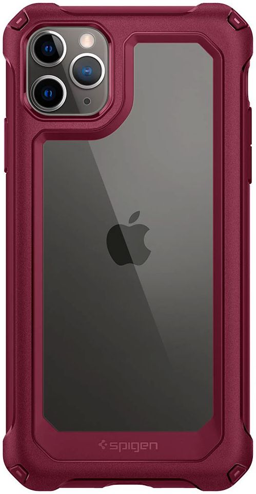 Spigen Gauntlet Apple iPhone 11 Pro Max Hoesje Rood afbeelding 2
