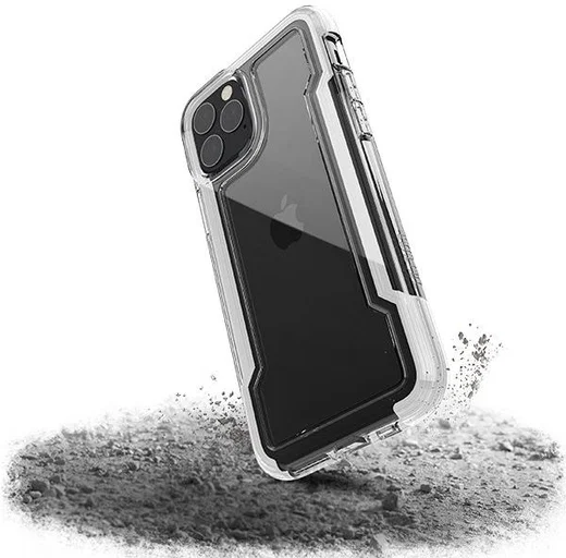 Raptic Clear Apple iPhone 11 Pro Hoesje Transparant/Wit afbeelding 2