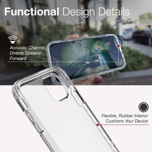 Raptic Air Apple iPhone 11 pro max hoesje transparant shockproof tpu afbeelding 12