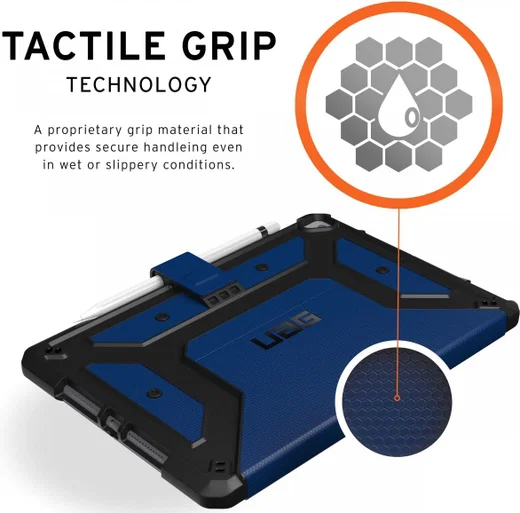 Urban Armor Gear Metropolis Case iPad 10.2 2019 / 2020 / 2021 Cobalt afbeelding 6