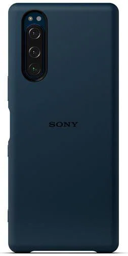 Sony Style Cover Solid Hoesje Xperia 5 Blauw afbeelding 1