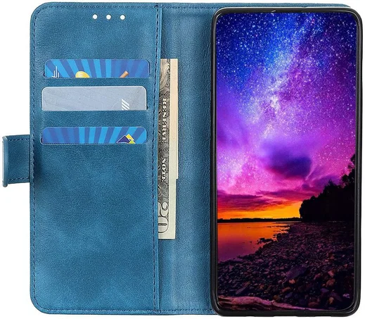 Nokia 6.2 / 7.2 Portemonnee Hoesje Blauw afbeelding 2