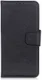 Nokia 6.2 / 7.2 Portemonnee Hoesje Lychee Zwart afbeelding 1