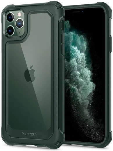Spigen Gauntlet Apple iPhone 11 Pro Max Hoesje Groen afbeelding 1