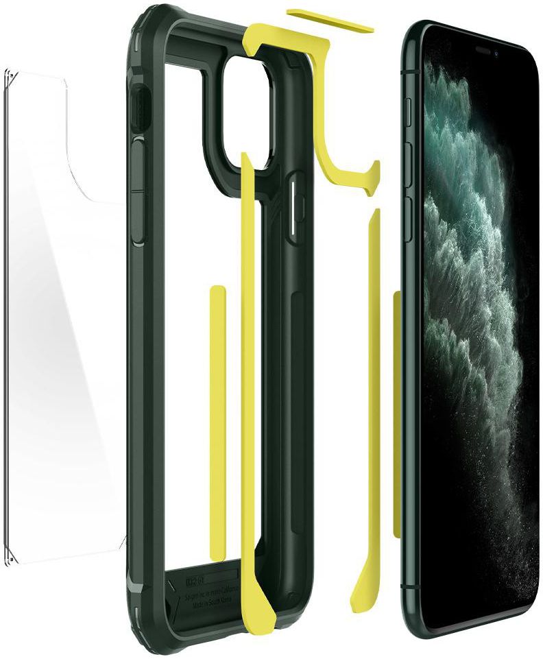Spigen Gauntlet Apple iPhone 11 Pro Max Hoesje Groen afbeelding 2