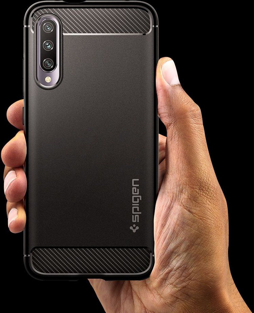 Spigen Rugged Armor Xiaomi Mi A3 Zwart afbeelding 5