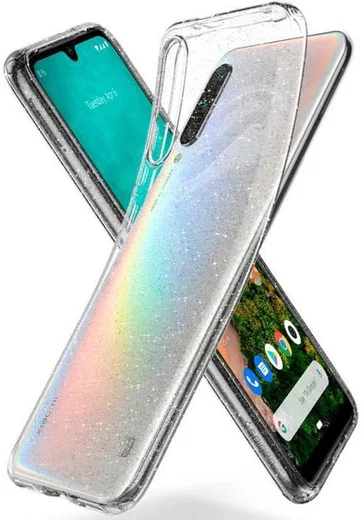 Spigen Liquid Crystal Xiaomi Mi A3 Glitter Transparant afbeelding 1