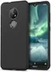 Nokia 6.2 / 7.2 Twill Slim Texture TPU Hoesje Zwart afbeelding 1