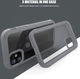 Apple iPhone 11 Hoesje Hybride Full Protect Grijs afbeelding 4