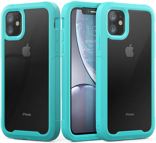 Apple iPhone 11 Hoesje Hybride Full Protect Groen afbeelding 1