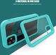 Apple iPhone 11 Hoesje Hybride Full Protect Groen afbeelding 4
