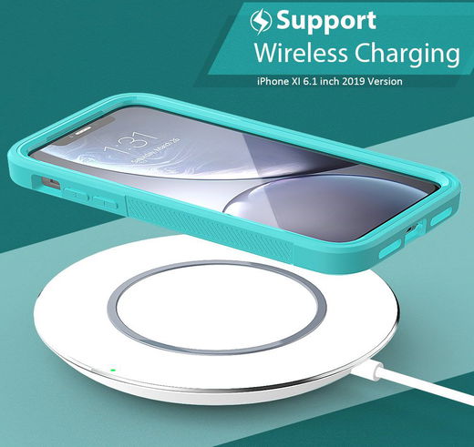 Apple iPhone 11 Hoesje Hybride Full Protect Groen afbeelding 5