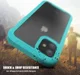 Apple iPhone 11 Pro Max Hybride Full Protect Hoesje Groen afbeelding 4
