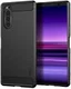 Sony Xperia 5 MOFI Geborsteld TPU Hoesje Zwart afbeelding 1