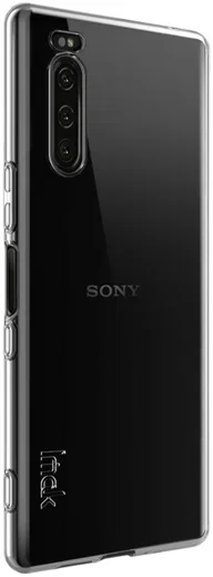 IMAK UX-5 Series Sony Xperia 5 Hoesje Flexibel en Dun TPU Transparant afbeelding 4