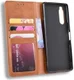 Sony Xperia 5 Retro Portemonnee Hoesje Bruin afbeelding 8
