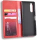 Sony Xperia 5 Retro Portemonnee Hoesje Rood afbeelding 3