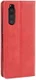 Sony Xperia 5 Retro Portemonnee Hoesje Rood afbeelding 6