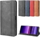 Sony Xperia 5 Retro Portemonnee Hoesje Grijs afbeelding 7