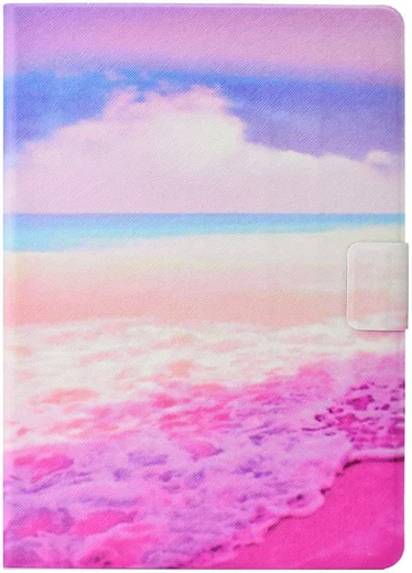 Huawei MediaPad T3 (10) Portemonnee Hoes met Strand Print afbeelding 2