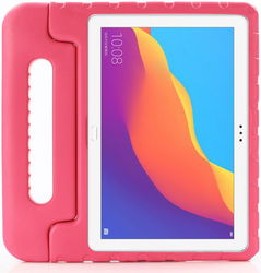 Huawei MediaPad T5 (10) Kinder Tablethoes met Handvat Roze afbeelding