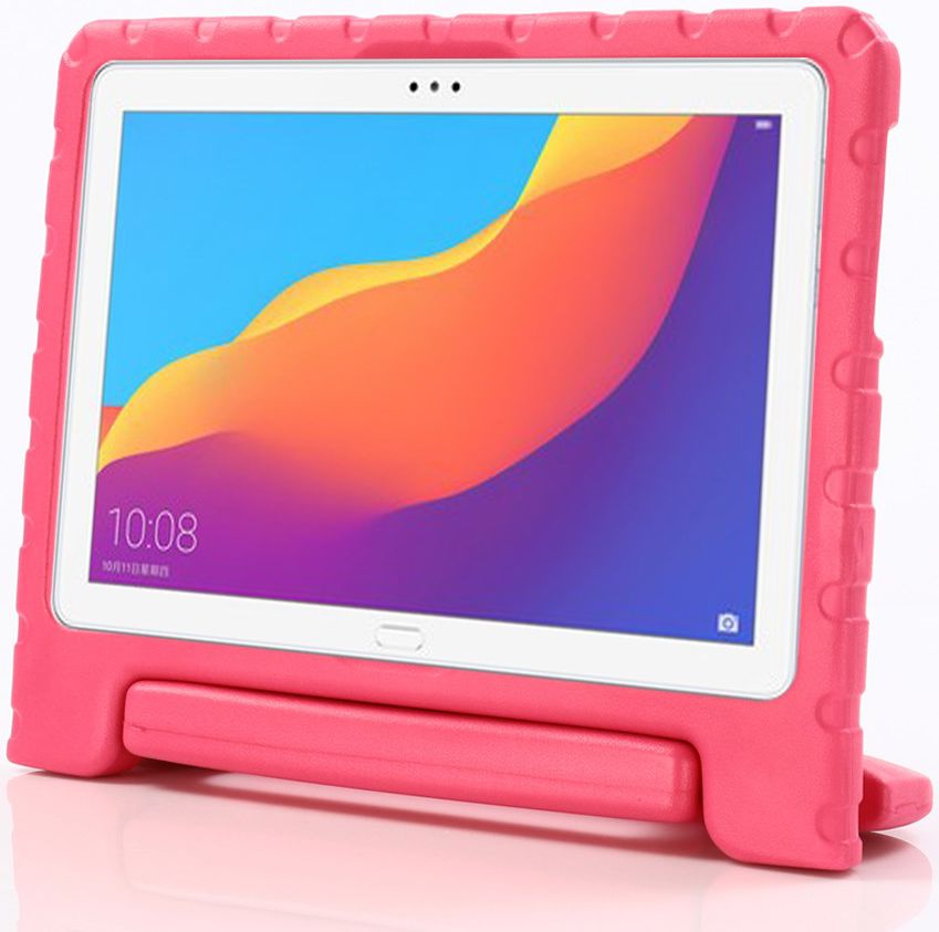 Huawei MediaPad T5 (10) Kinder Tablethoes met Handvat Roze afbeelding 5