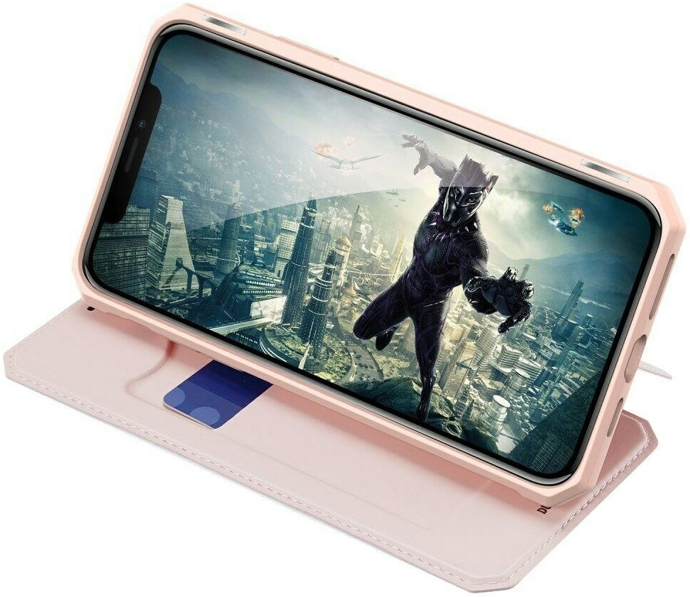 Dux Ducis Skin X Series Apple iPhone 11 Pro Max Flip Hoesje Roze afbeelding 2