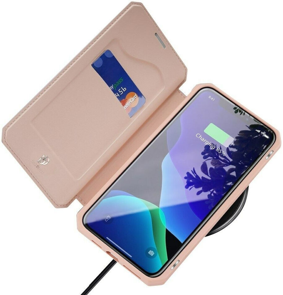 Dux Ducis Skin X Series Apple iPhone 11 Pro Max Flip Hoesje Roze afbeelding 5