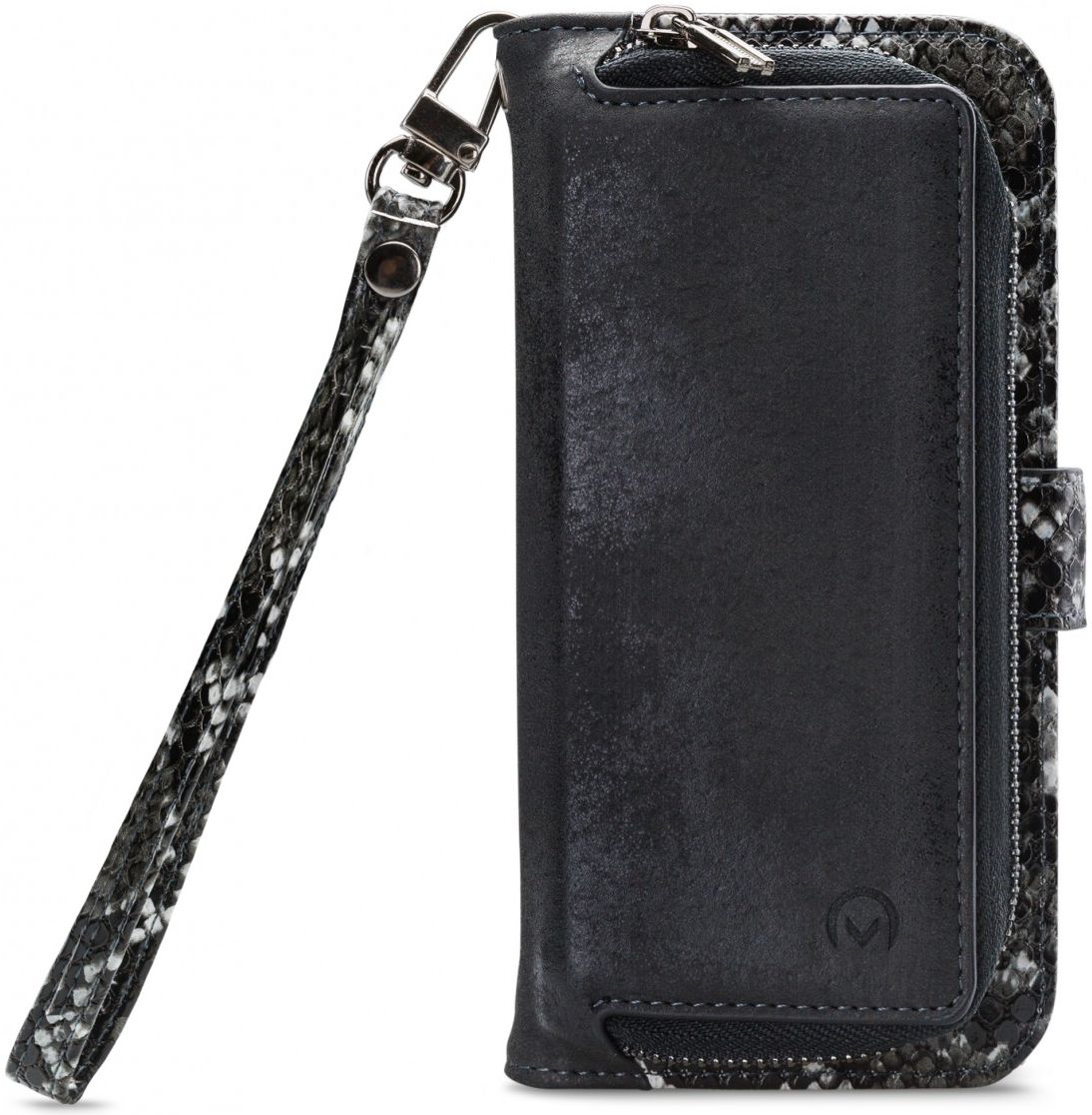 Mobilize Gelly Wallet Zipper iPhone 8 Plus/ 7 Plus Hoesje Black Snake afbeelding 4