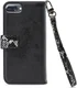 Mobilize Gelly Wallet Zipper iPhone 8 Plus/ 7 Plus Hoesje Black Snake afbeelding 5