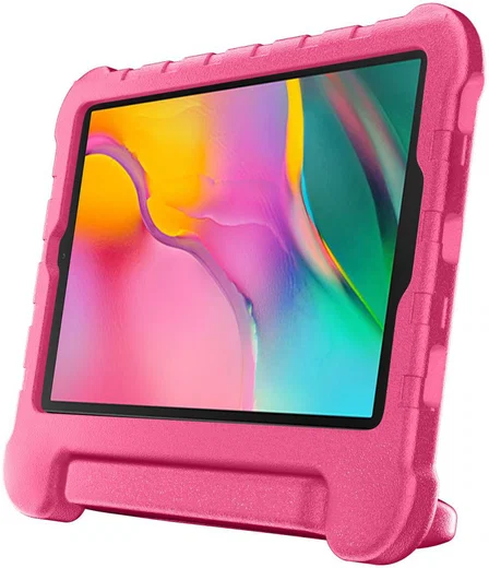 Samsung Galaxy Tab A 10.1 (2019) Kindvriendelijke Tablethoes Roze afbeelding 2