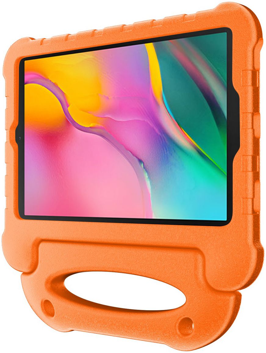 Samsung Galaxy Tab A 10.1 (2019) Kindvriendelijke Tablethoes Oranje afbeelding 4