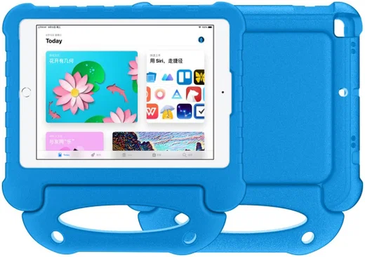 Apple iPad 2017 / 2018 / Air / Air 2 Kindvriendelijke Tablethoes Blauw afbeelding 8