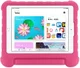 iPad 9.7 2017/2018/Air/Air 2 Kinder Tablethoes met Handvat Roze afbeelding 7