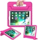 iPad 9.7 2017/2018/Air/Air 2 Kinder Tablethoes met Handvat Roze afbeelding 2