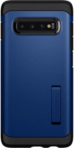 Spigen Tough Armor Samsung Galaxy S10 Plus Hoesje Blauw afbeelding 4