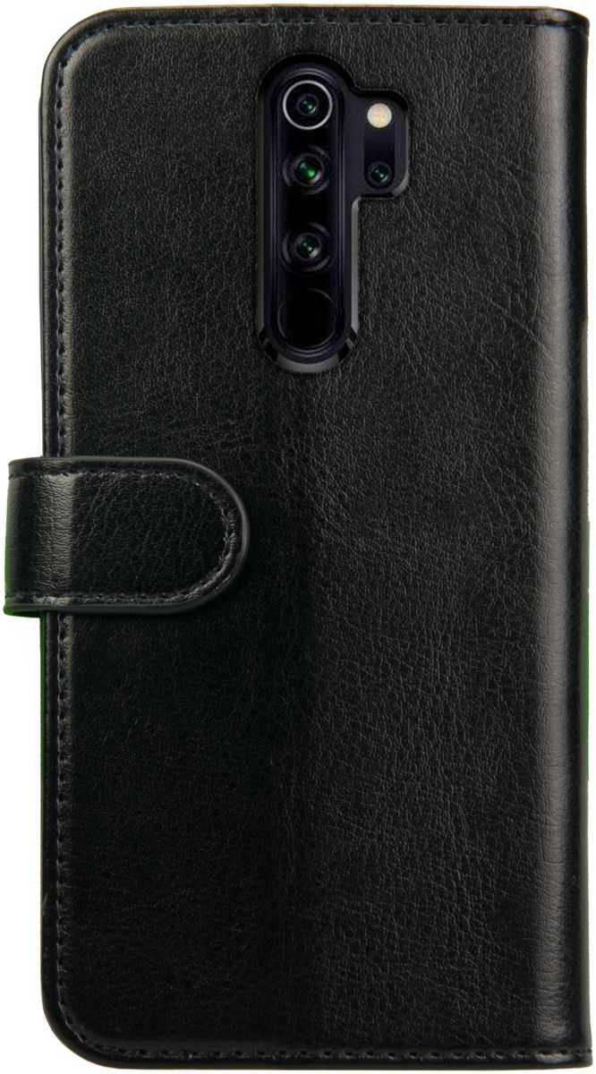 Rosso Element Xiaomi Redmi Note 8 Pro Hoesje Book Cover Zwart afbeelding 2